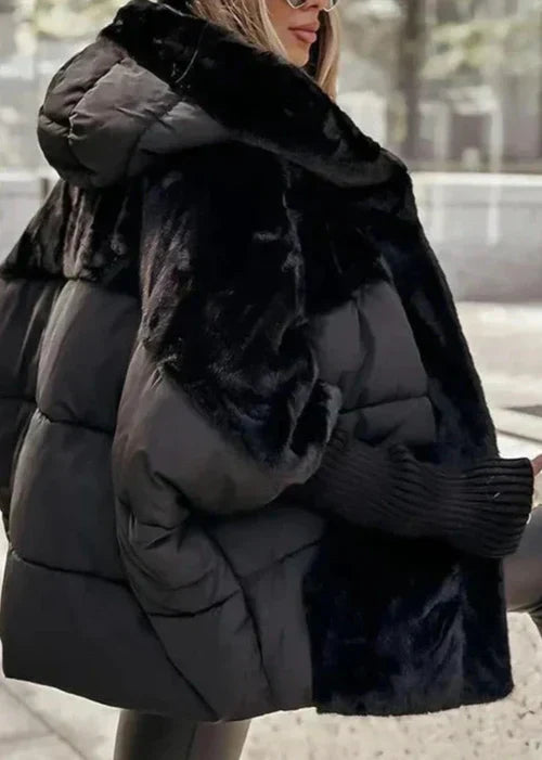 ModeGeist | Damen - Winter Fleecejacke – Eleganter Luxus mit Kuschelfaktor