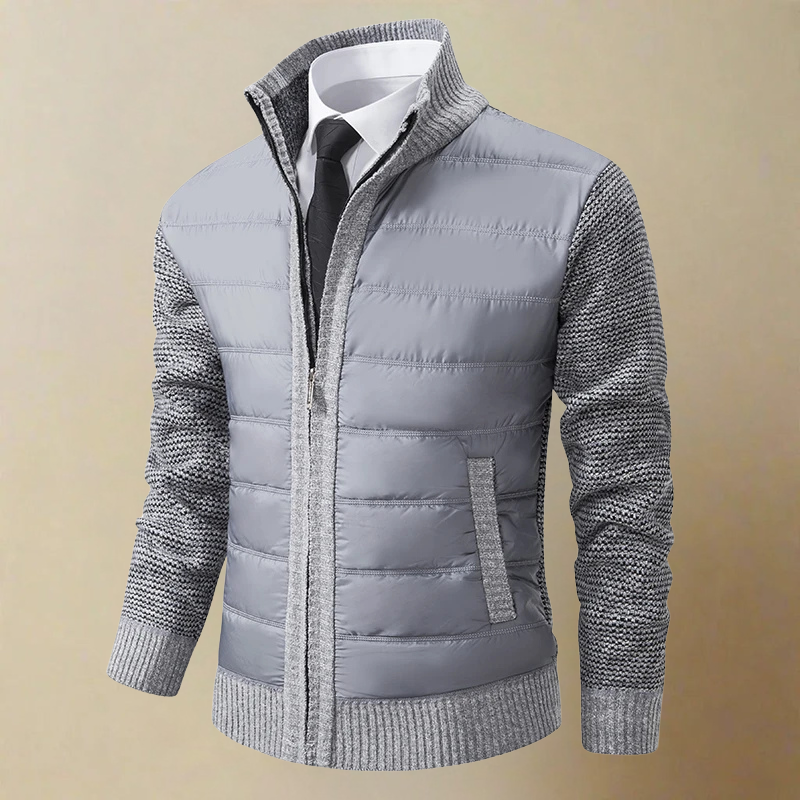 GERHARD - Warme Jacke mit Reißverschluss