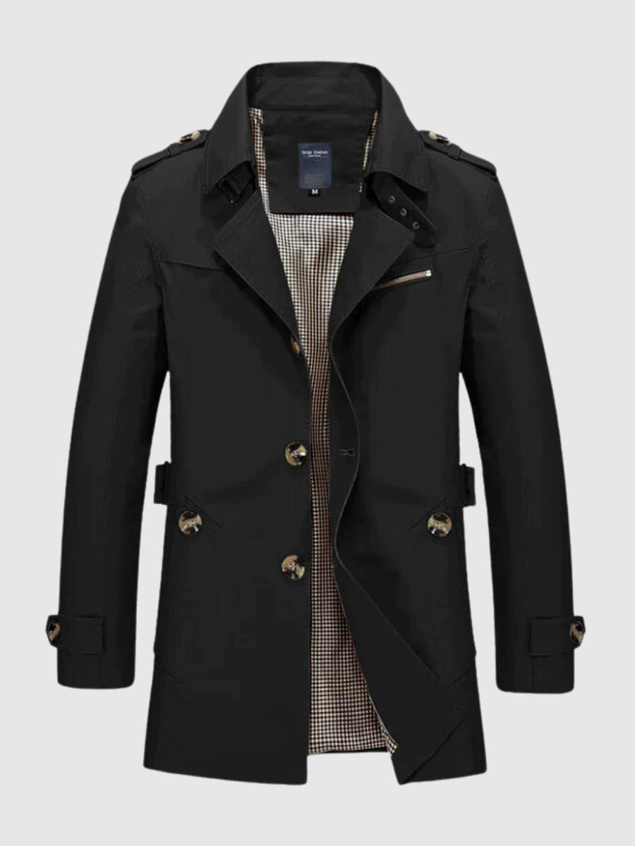 ModeGeist | Elegante Herrenjacke Baumwolle Elegant und Vielseitig