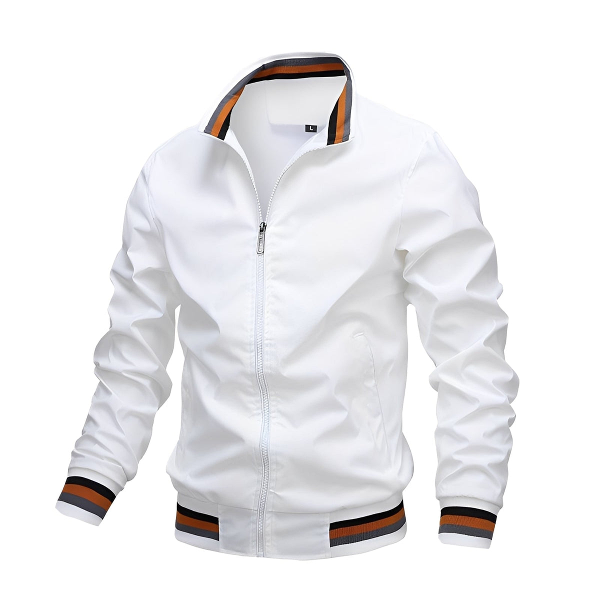 ModeGeist | Casual Bomberjacke mit Streifen für Herren