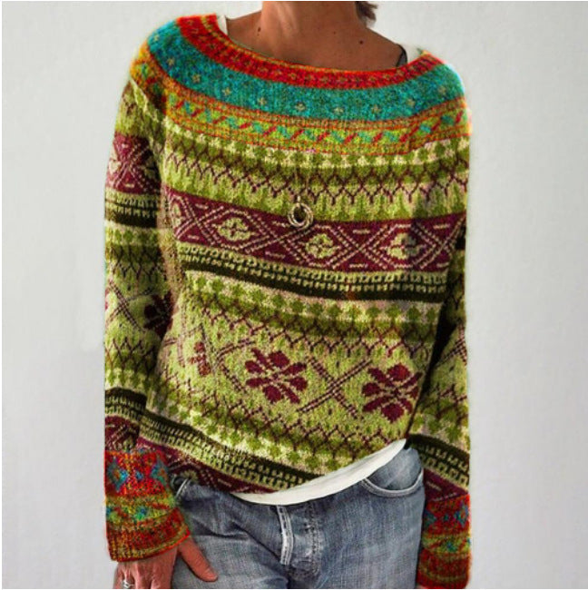 ModeGeist | Damen Retro Pullover