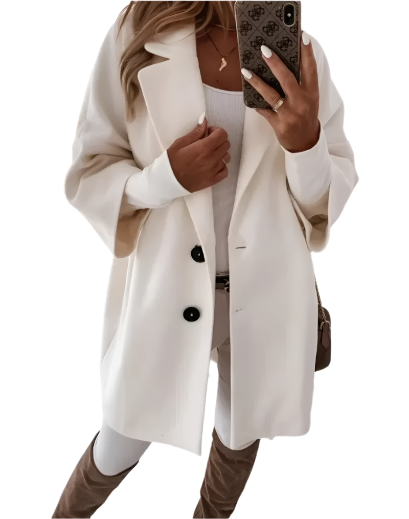 ModeGeist | Weit fallender Damen-Trenchcoat