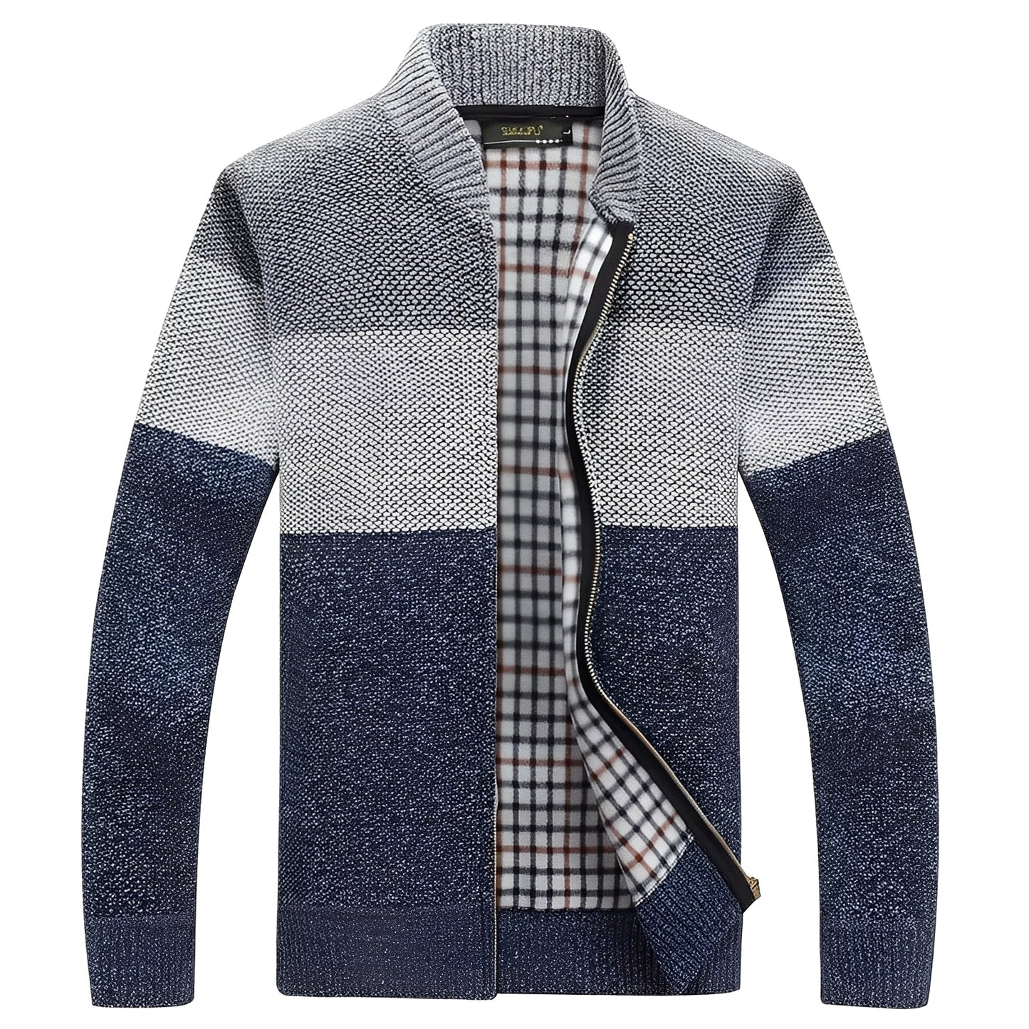 ModeGeist | Klassischer Cardigan mit Futter für Männer
