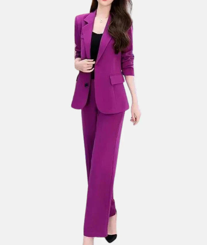 ModeGeist | Hosenanzug mit Tailliertem Blazer