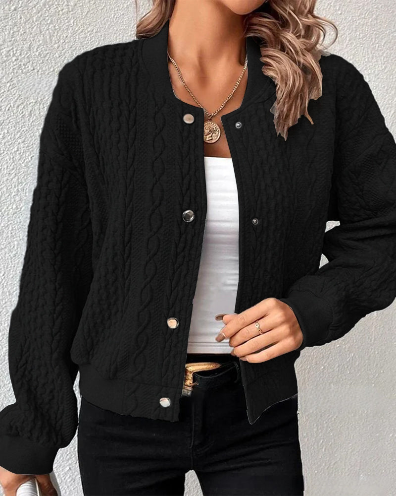 ModeGeist | Stylischer Herbstcardigan mit Knöpfen für Frauen