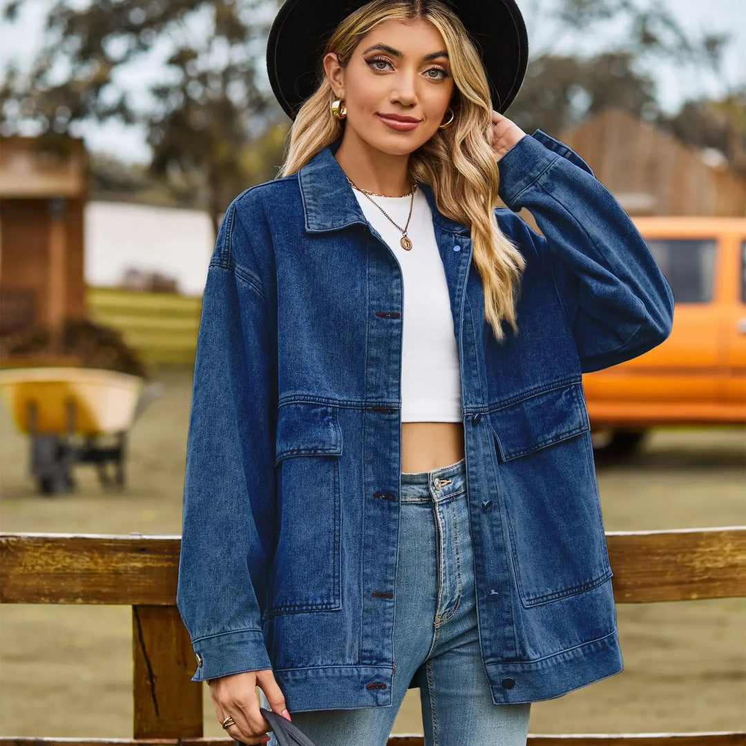 ModeGeist | Vintage Jeansjacke für Frauen