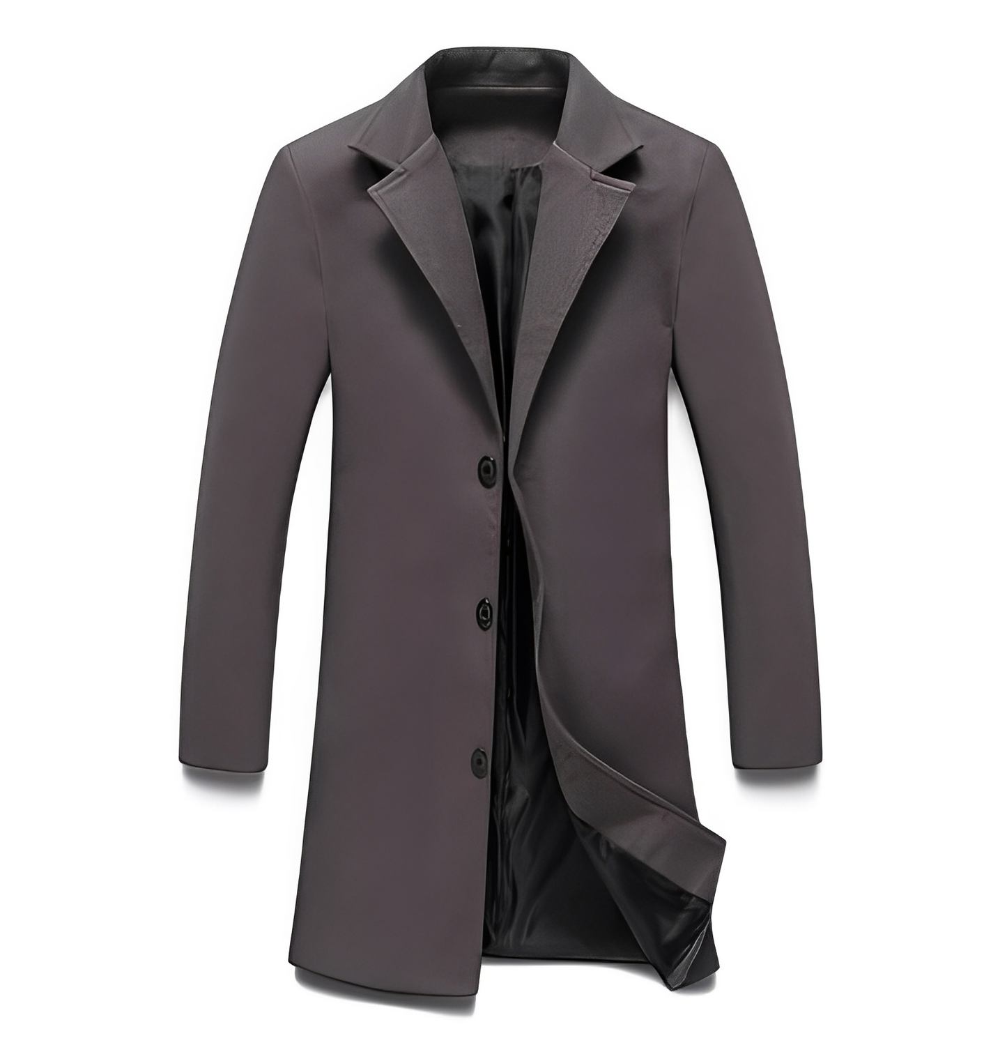 ModeGeist | Eleganter formeller Wollmantel für Männer