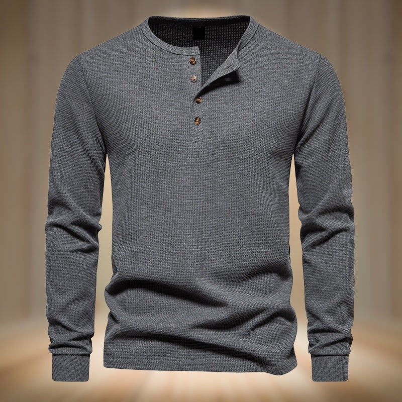 Theobald Langarmshirt mit enganliegendem Schnitt