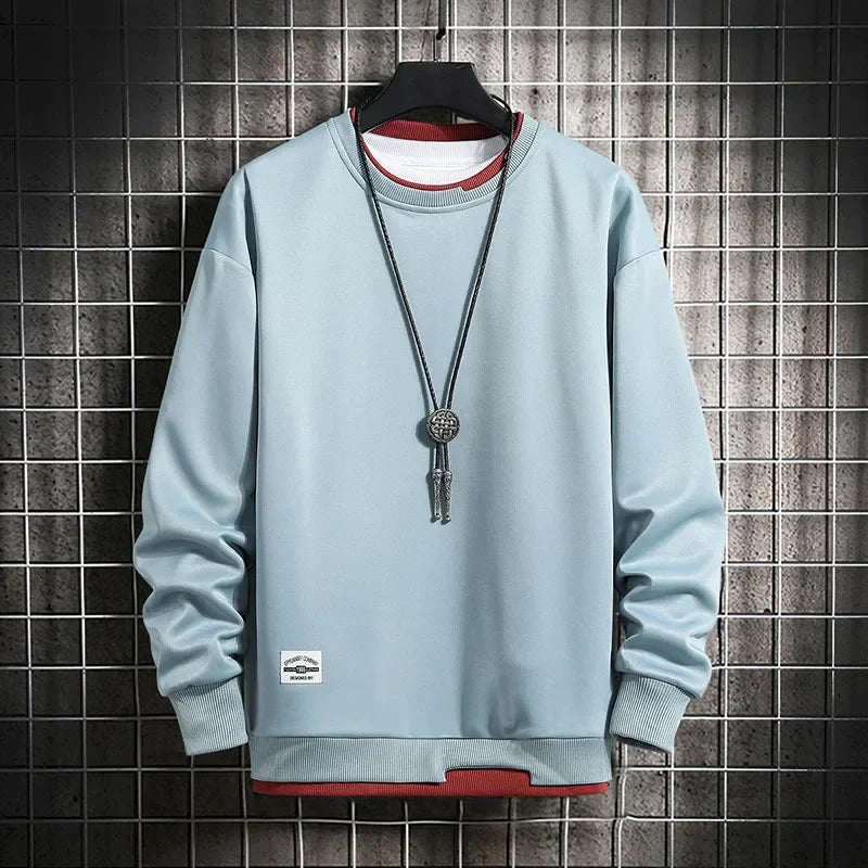 JAKOB - Zweilagiger Pullover