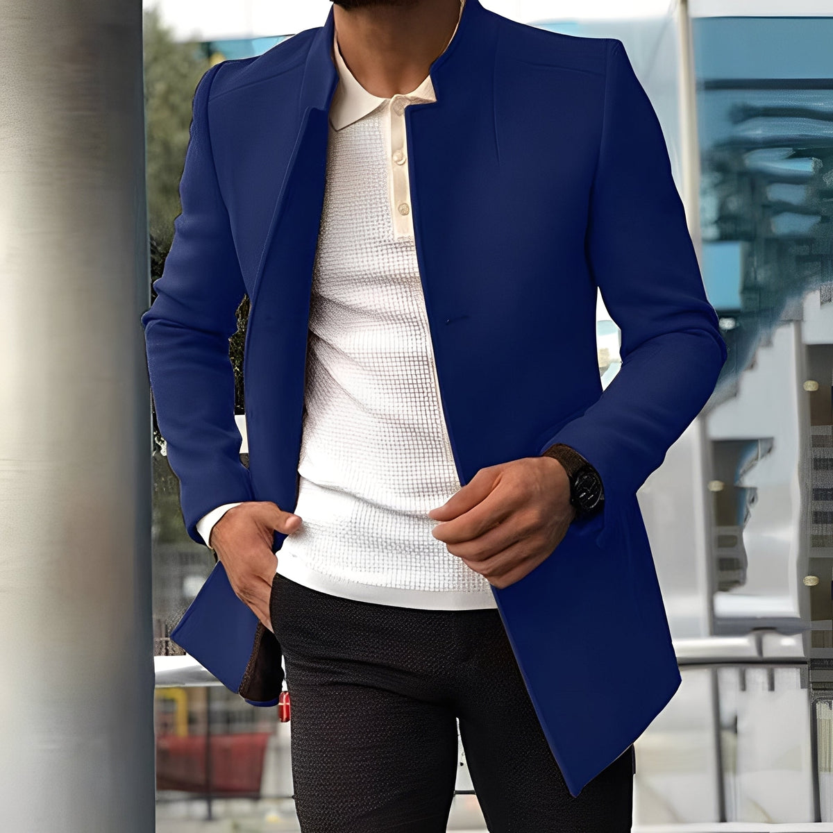 ModeGeist | Elegante Slim-Fit Jacke für Herren