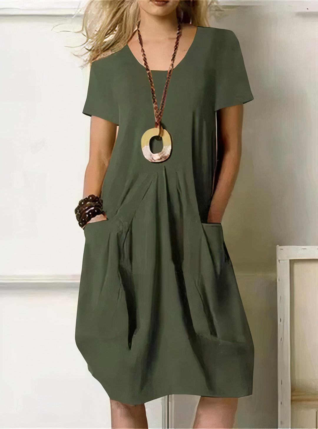 CALLAN – Weites Baumwollkleid
