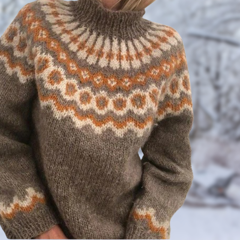 Elegantes Sweatshirt mit figurbetonter Passform