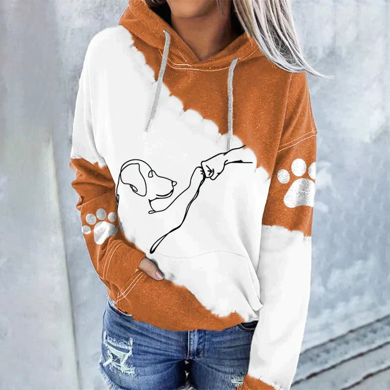 Fudus Hoodie mit angenehmem grafischem Design