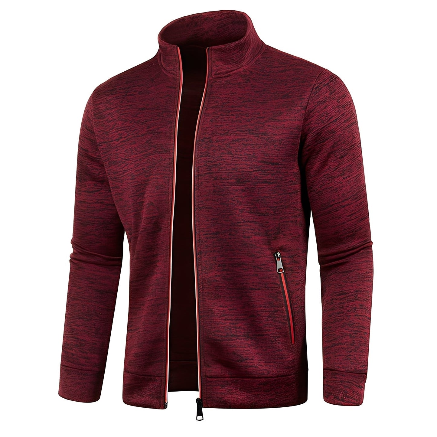 ModeGeist | Stylische Jacke mit Reißverschlusstaschen für Herren