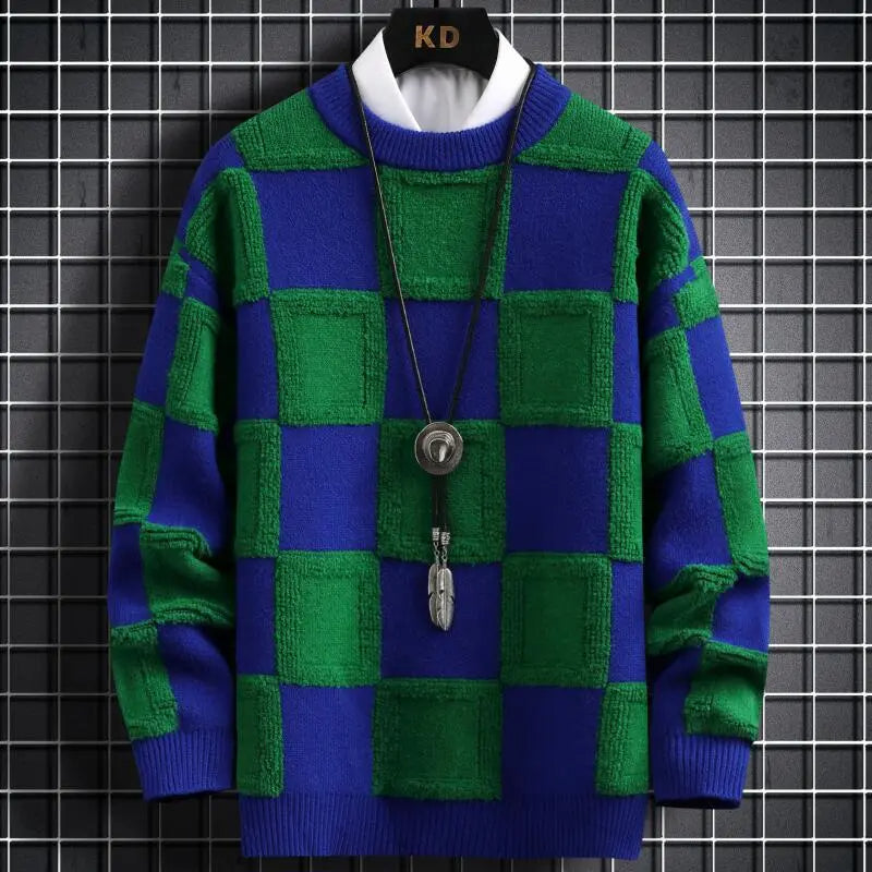 ModeGeist | Luxe Plaid Pullover