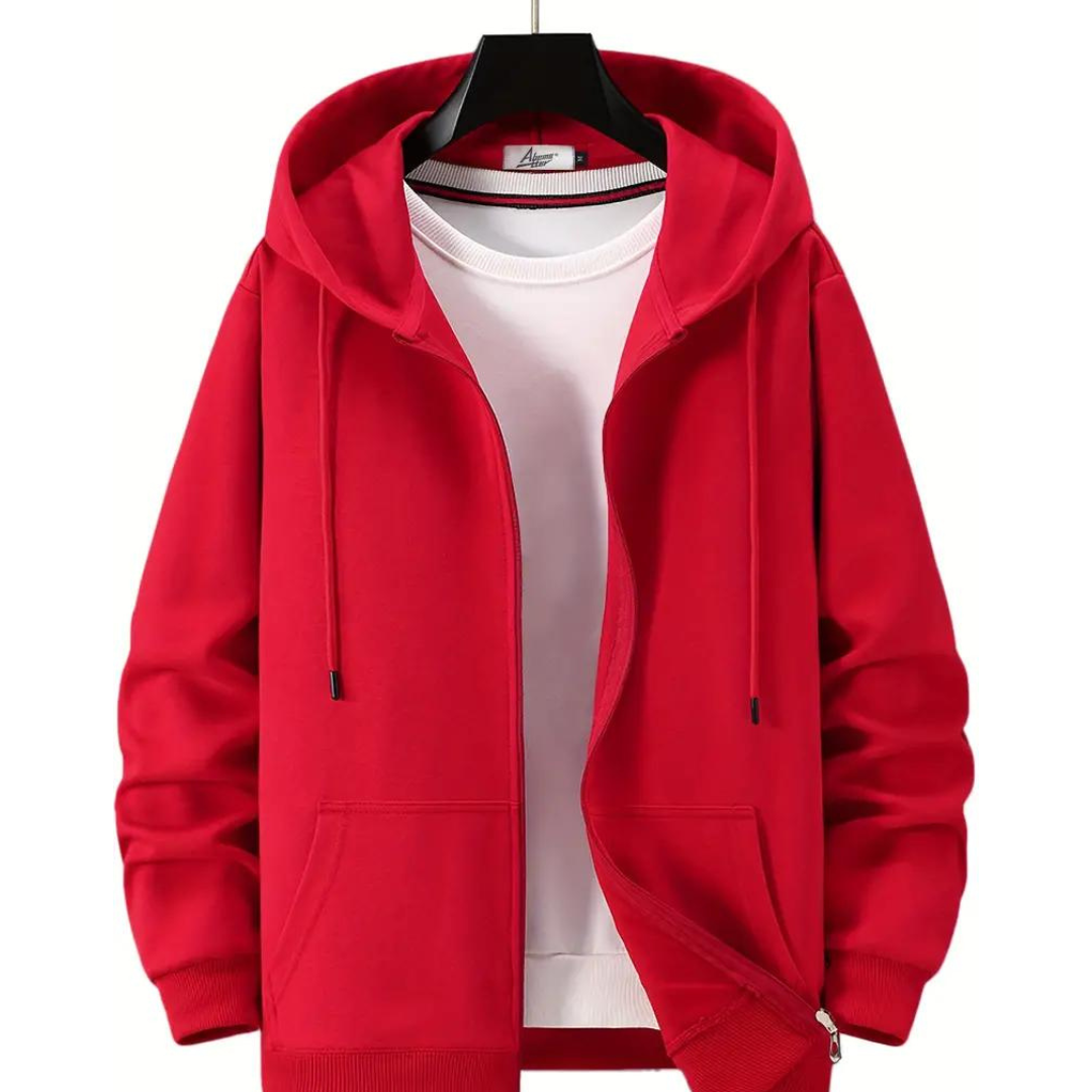 Komfortable Hoodie-Jacke von Fudus