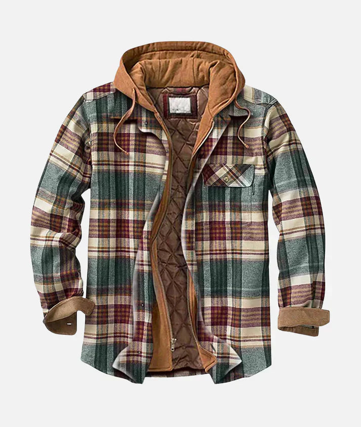 ModeGeist | Karierte Patchworkjacke