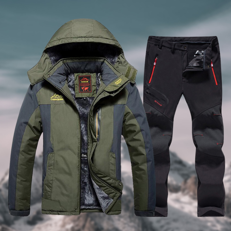 Robuster & wasserdichter Herren-Winter-Kombi