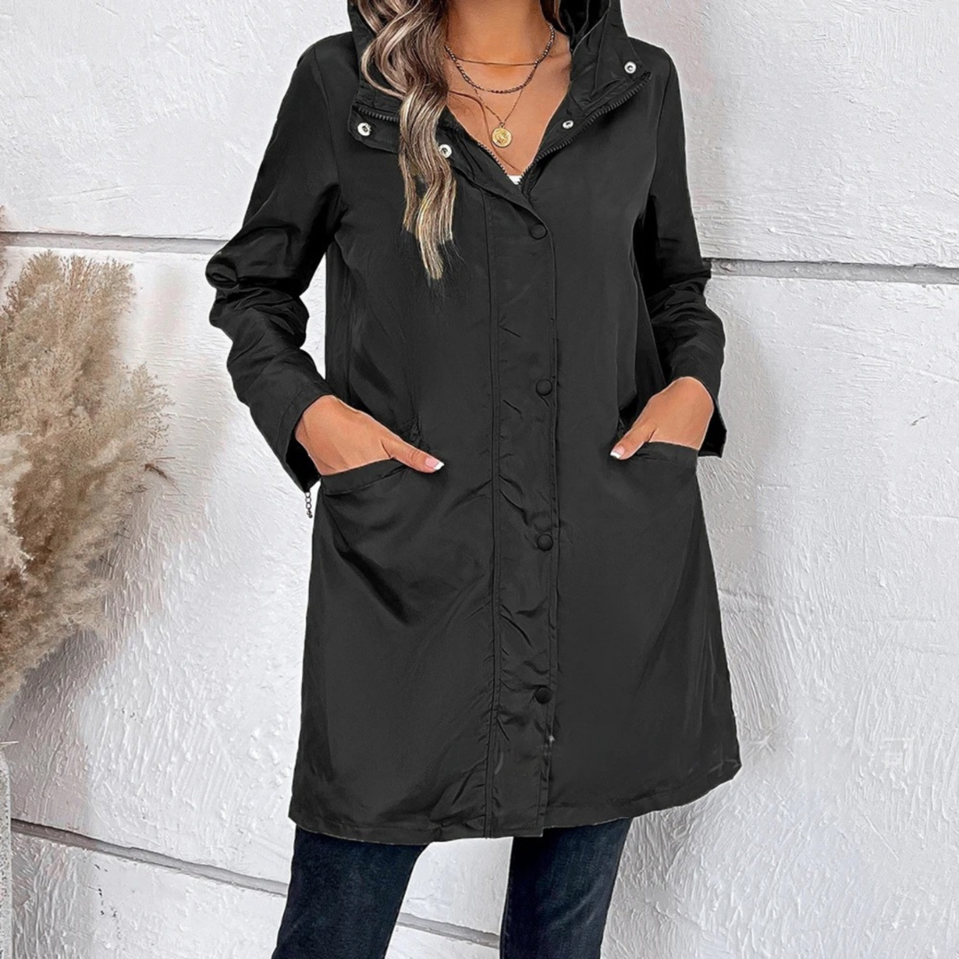ModeGeist | Windjacke mit Kapuze für Damen