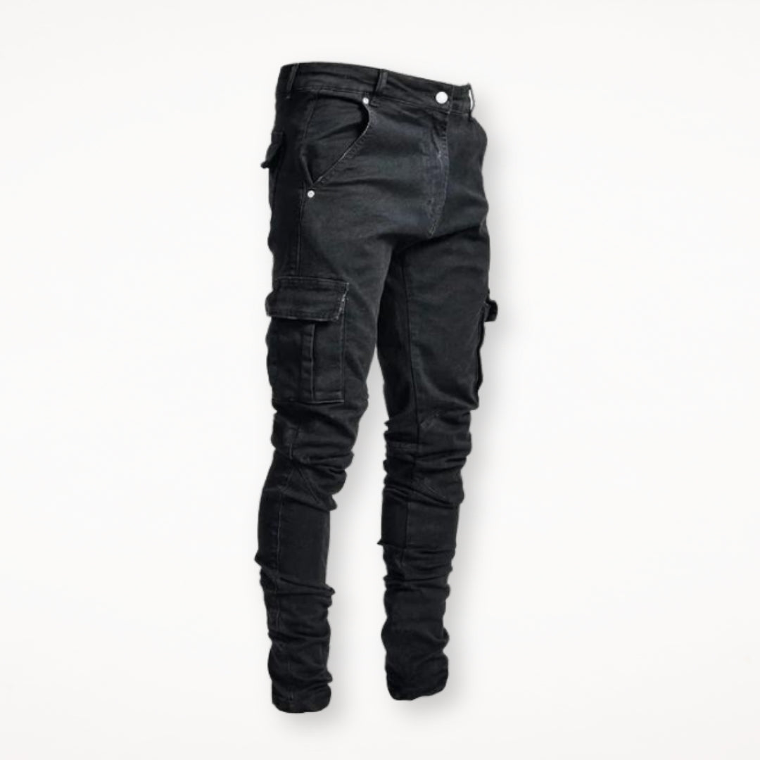 Denim Cargohose für Herren von HerrenOase