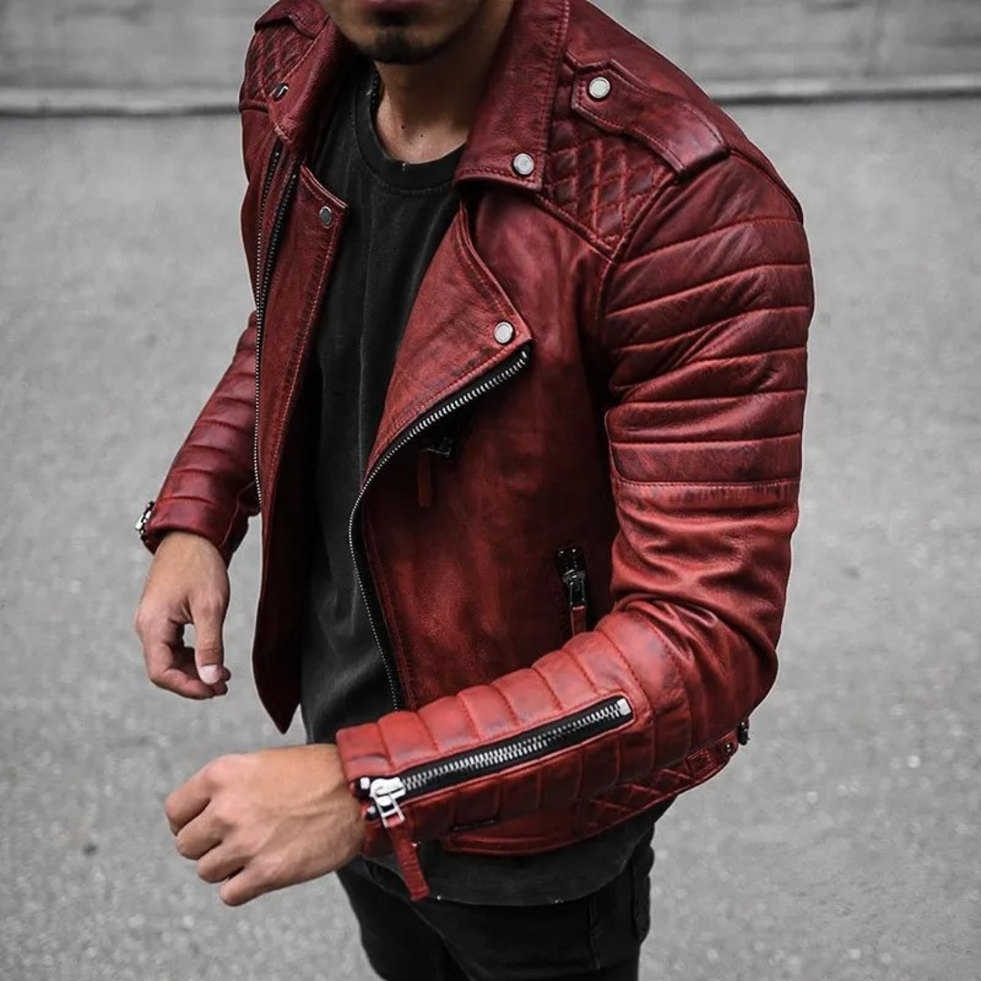 Hochwertige Lederjacke von Levi's
