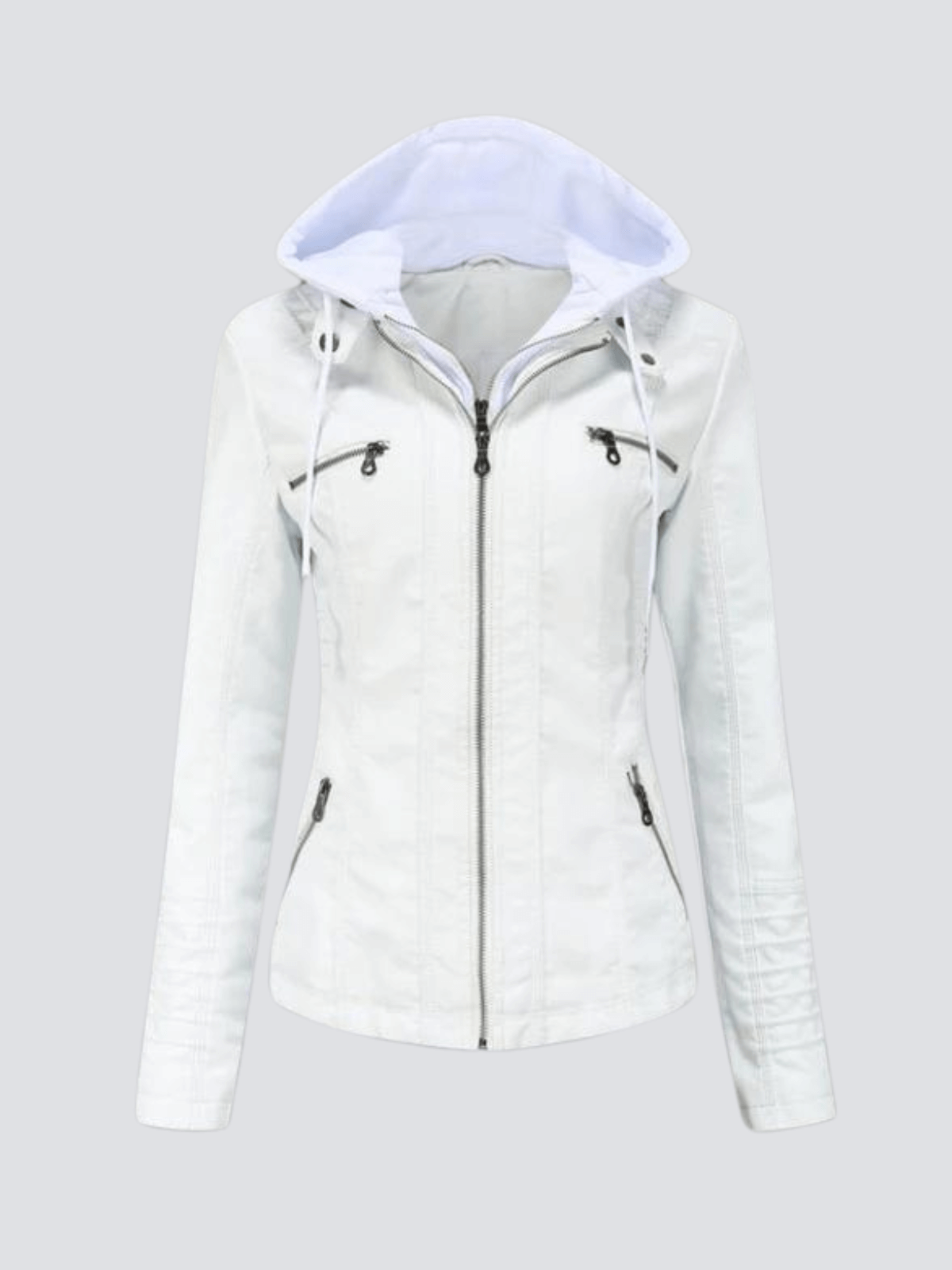 ModeGeist | Damen Kapuzen Klassiker Jacke