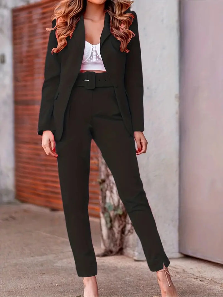 Chique blazer en broekpak