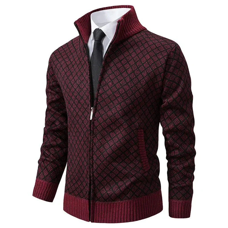 ModeGeist | Warme Übergangsjacke Aus Baumwolle für Männer