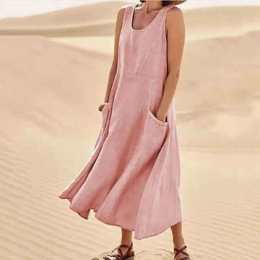 MODEGEIST Damen Alltagskleid Klassisches Design Vielseitiger Stil