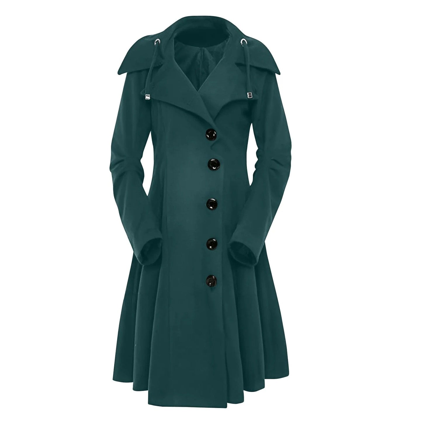ModeGeist | Eleganter Trenchcoat mit Kapuze