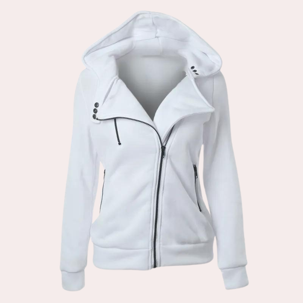 ModeGeist | Unregelmäßige Herbstjacke für Damen