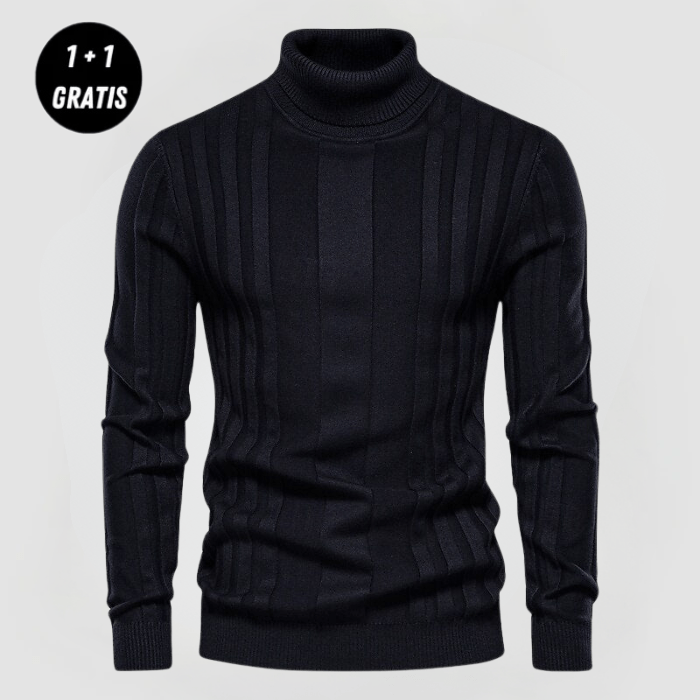 Strickpullover mit Rollkragen (1+1 gratis) im Januar