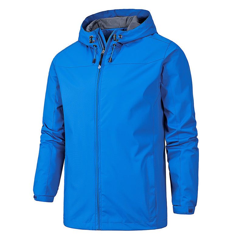 ModeGeist | Wasser- und winddichte Jacke mit Kapuze