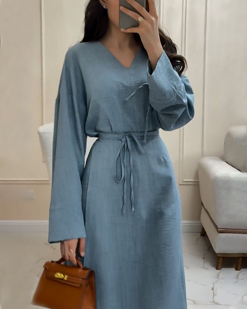 Gürtelkleid Grisel