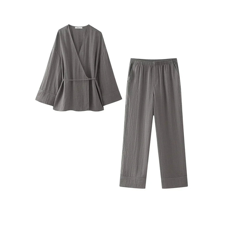 Edles Kimono-Set für Damen – Dahlia