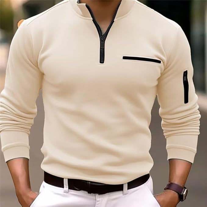 ROBIN Long-Sleeve Polo Shirt