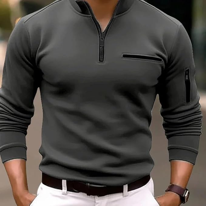 ROBIN Long-Sleeve Polo Shirt