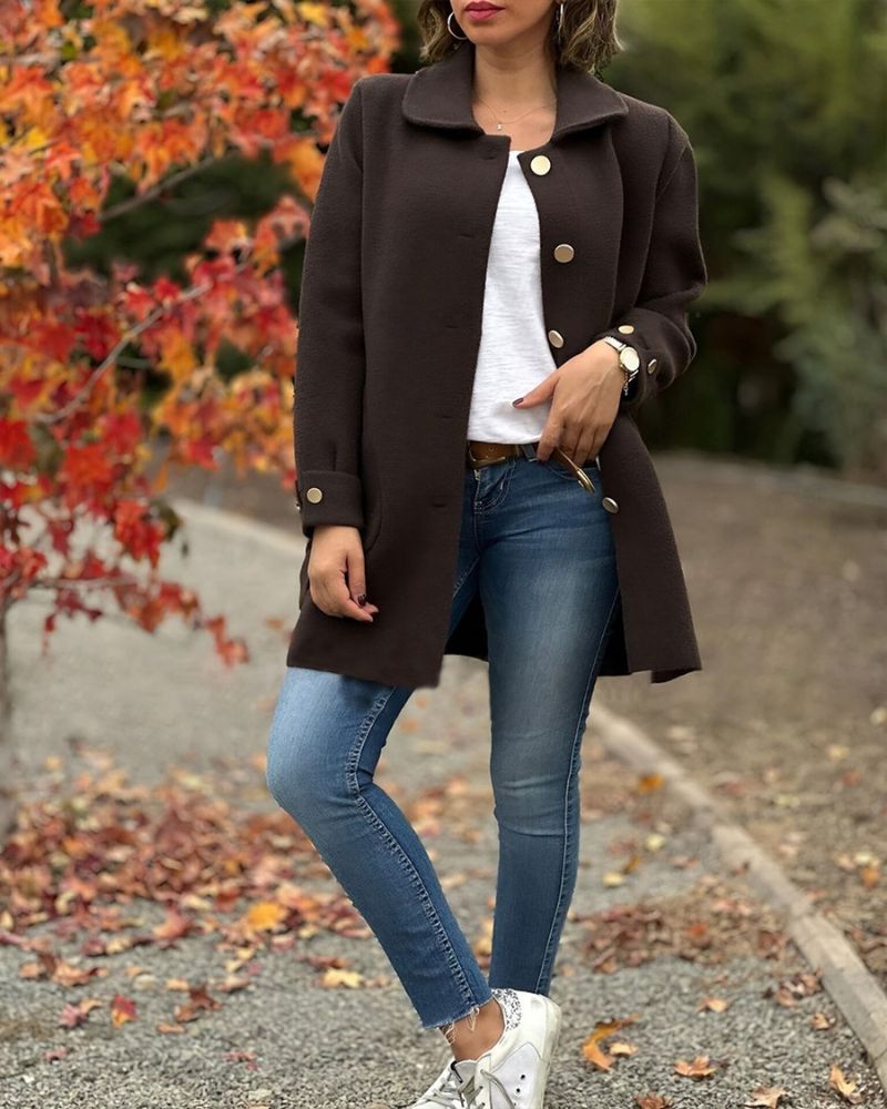 ModeGeist | Schickes Seitenschleifen Freizeitoberteil Jacke