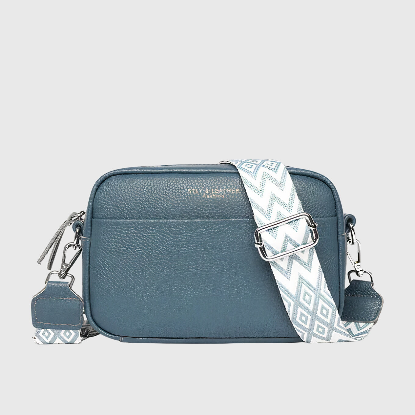 MODEGEIST Damen Schultertasche Leder Verstellbar Mehrere Fächer