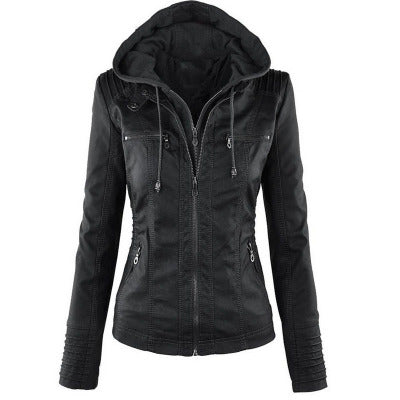 Hochwertige Lederjacke mit Revers von Kovath