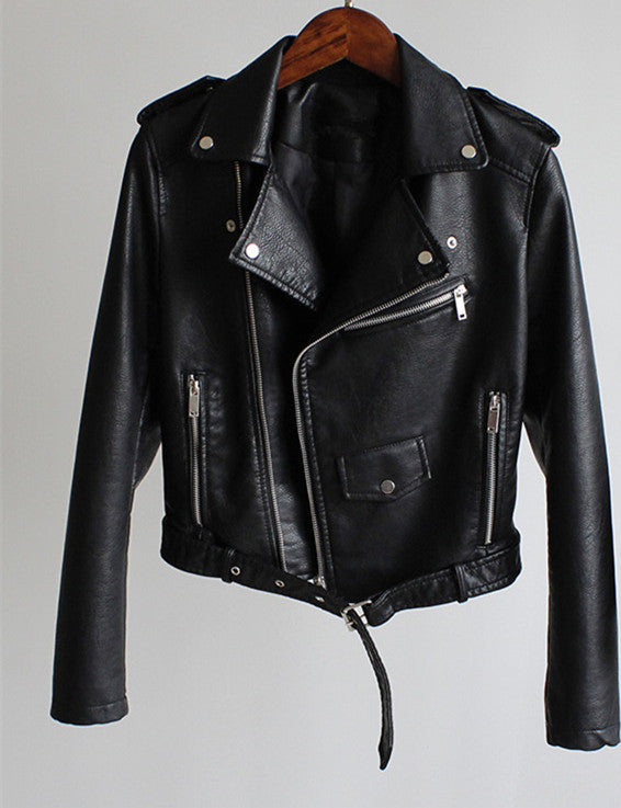 Saynara Damen-Lederjacke kurz