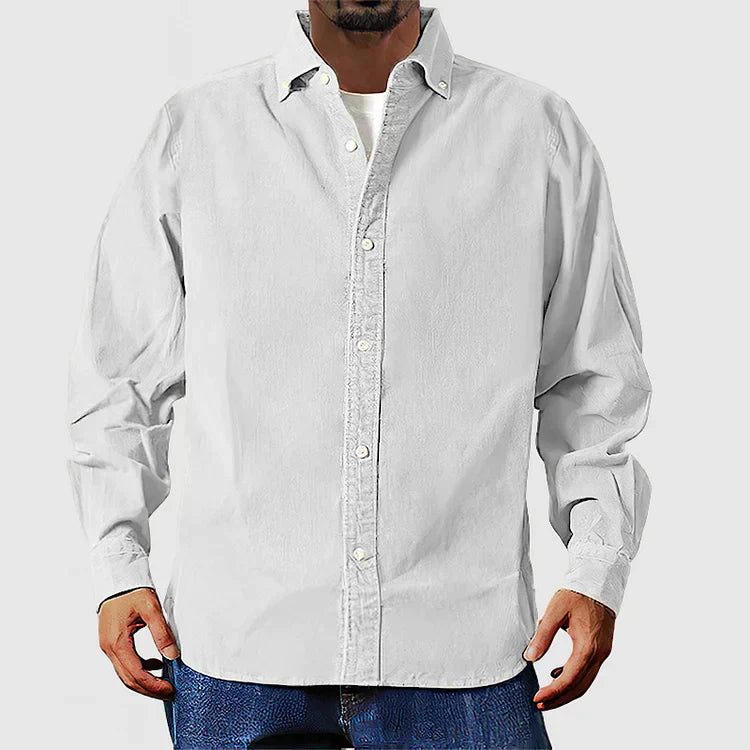Beige Cord Hemd von Vox