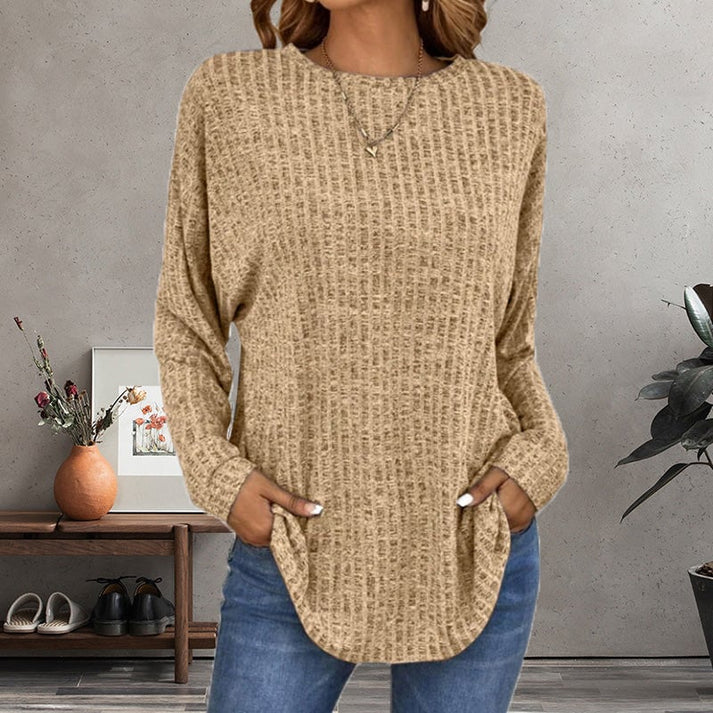 ERNESTINE: Extra Großer Strickpullover