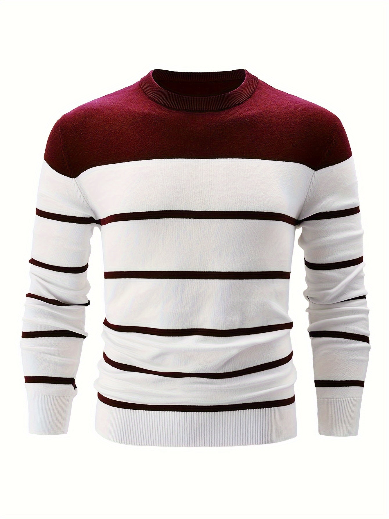 ModeGeist | Gestreifter Pullover Baumwolle Klassisch und Komfortabel
