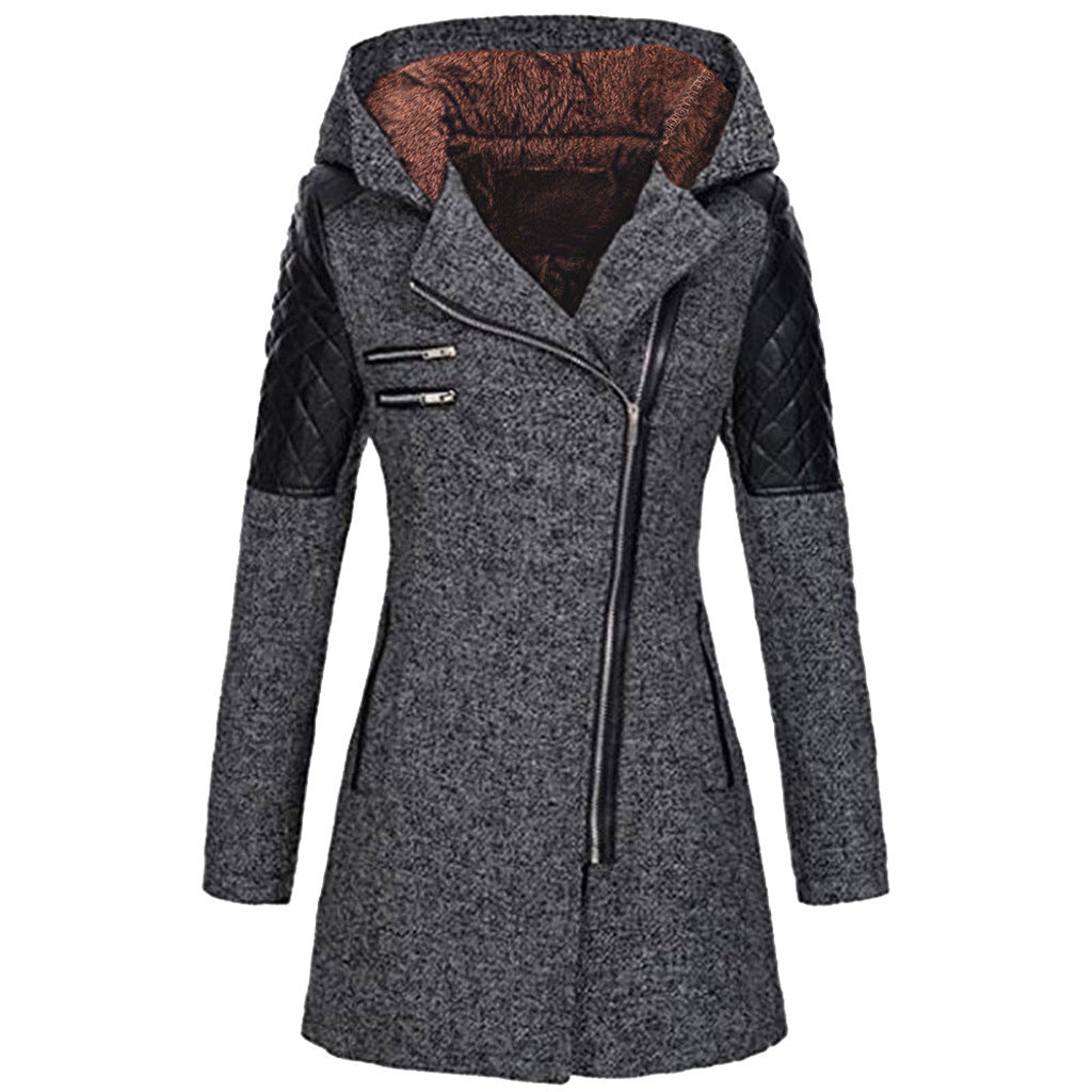 ModeGeist | Vintage Lange Winterjacke Damen