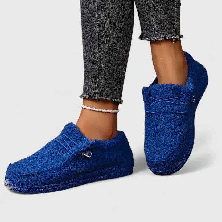 MODEGEIST Damen Loafer bequeme Passform vielseitiger Stil Casual-Schuhe