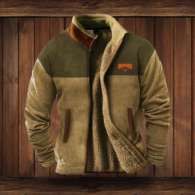 STEFAN: Winterjacke mit Fellfutter