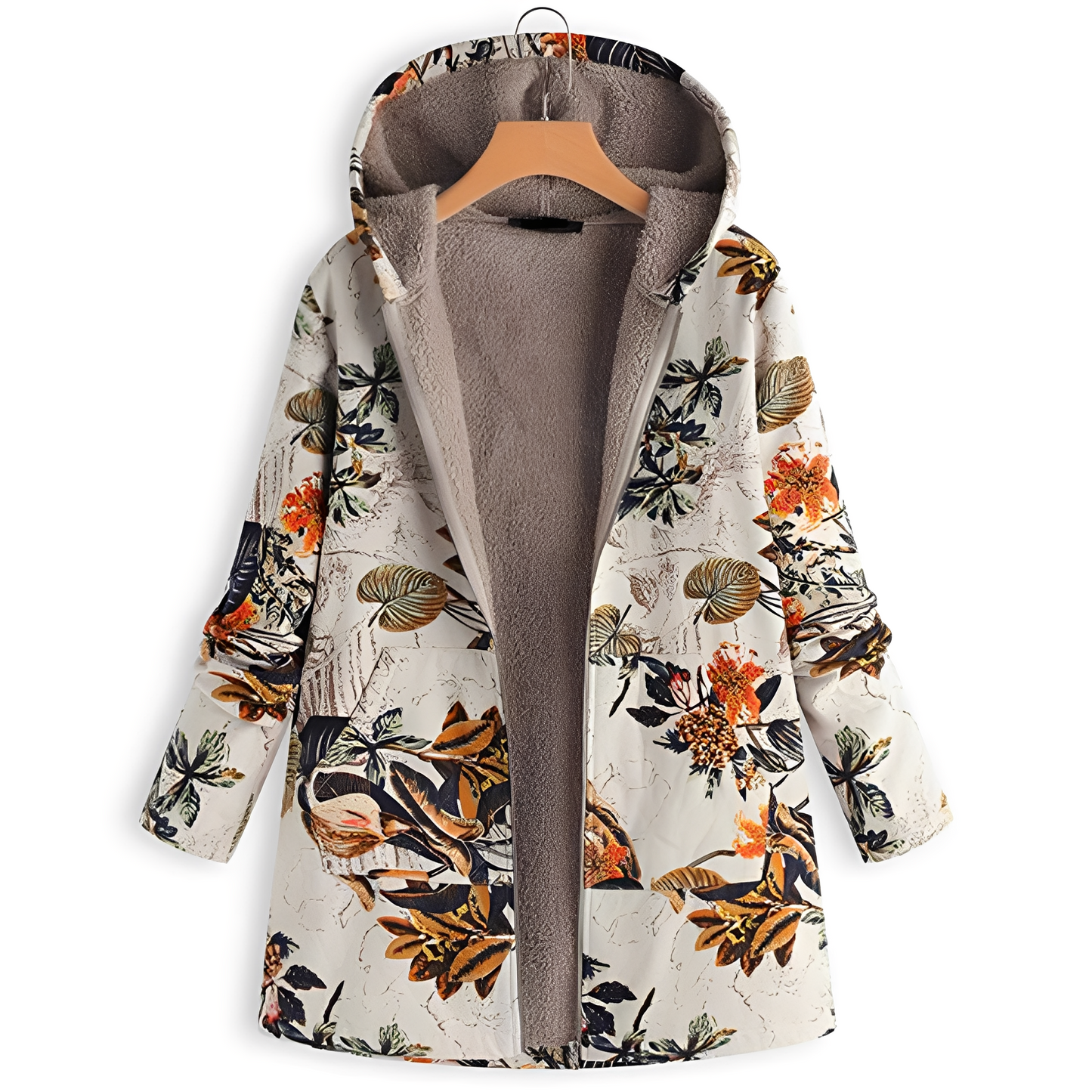 ModeGeist | Vintage-Jacke mit Muster für Damen