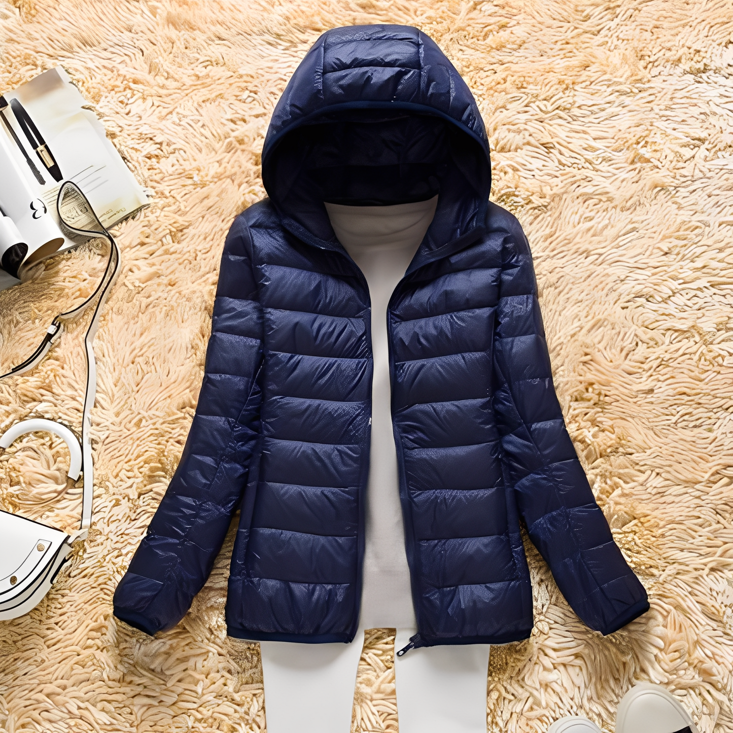 ModeGeist | Lässige Slim Down-Jacke für Frauen