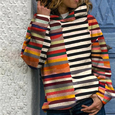 Lässiger und eleganter Kapuzenpullover von Fudus